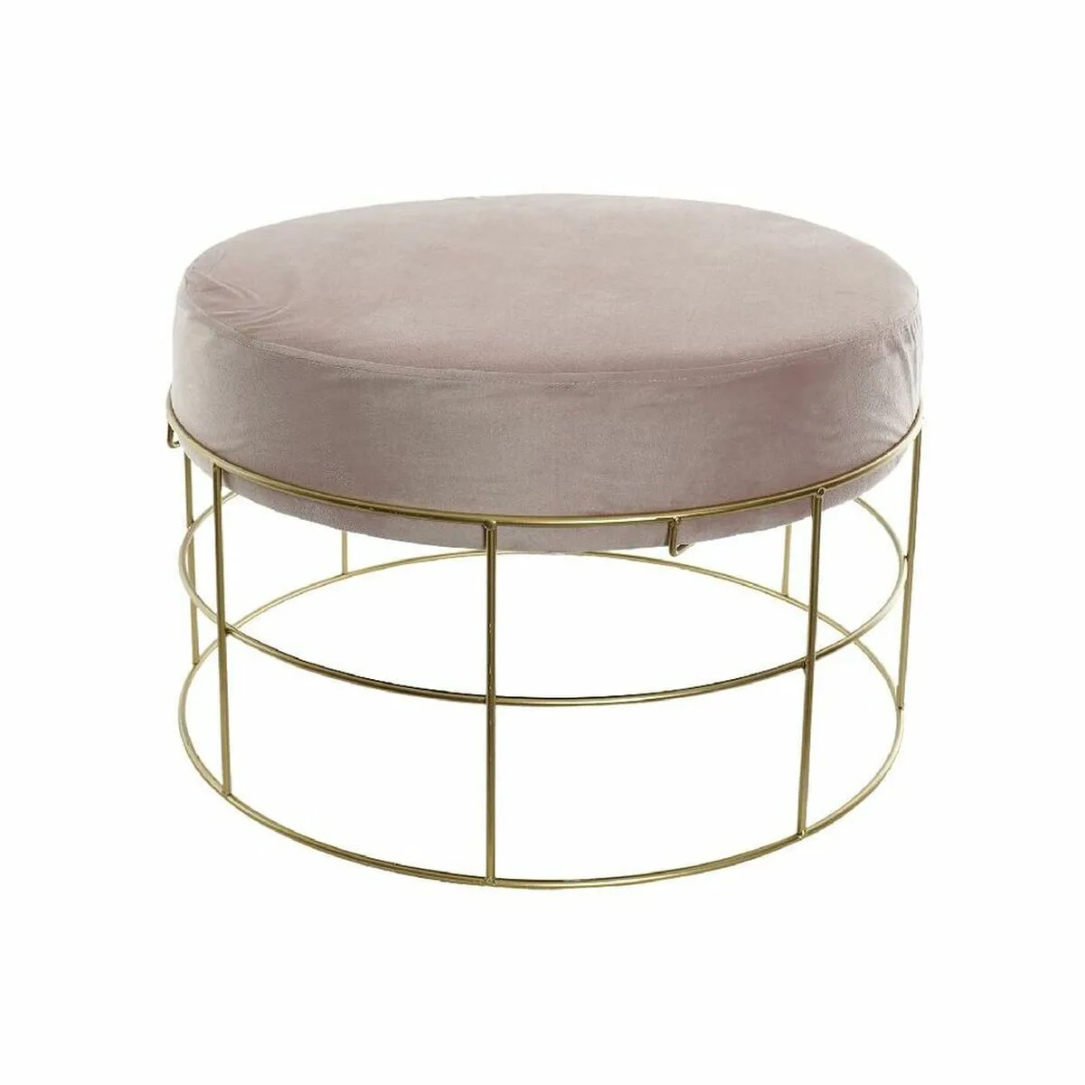 Repose pied dkd home decor dore metal polyester rose clair 60 x 60 x 37 5 cm s302346093. Diaytar, c'est la vitrine permanente des innovations produits qui vont faire parler d'elles dans les mois à venir.