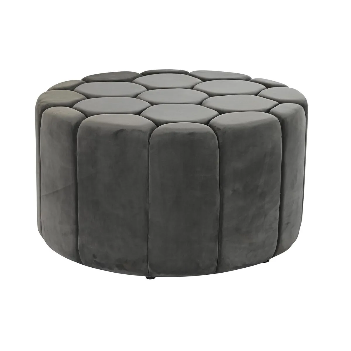 Repose pied dkd home decor gris 30 polyester 85 x 85 x 48 cm s303412027. Diaytar réinvente votre quotidien avec des objets déco pleins de charme.
