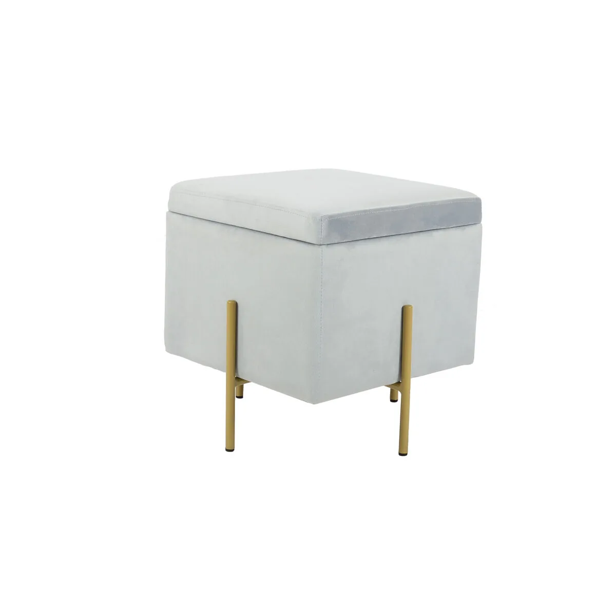 Repose pied dkd home decor gris metal polyester 45 x 45 x 45 cm s304071510. L'esprit Diaytar : une curiosité insatiable pour dénicher les produits généraux et électroniques qui feront demain