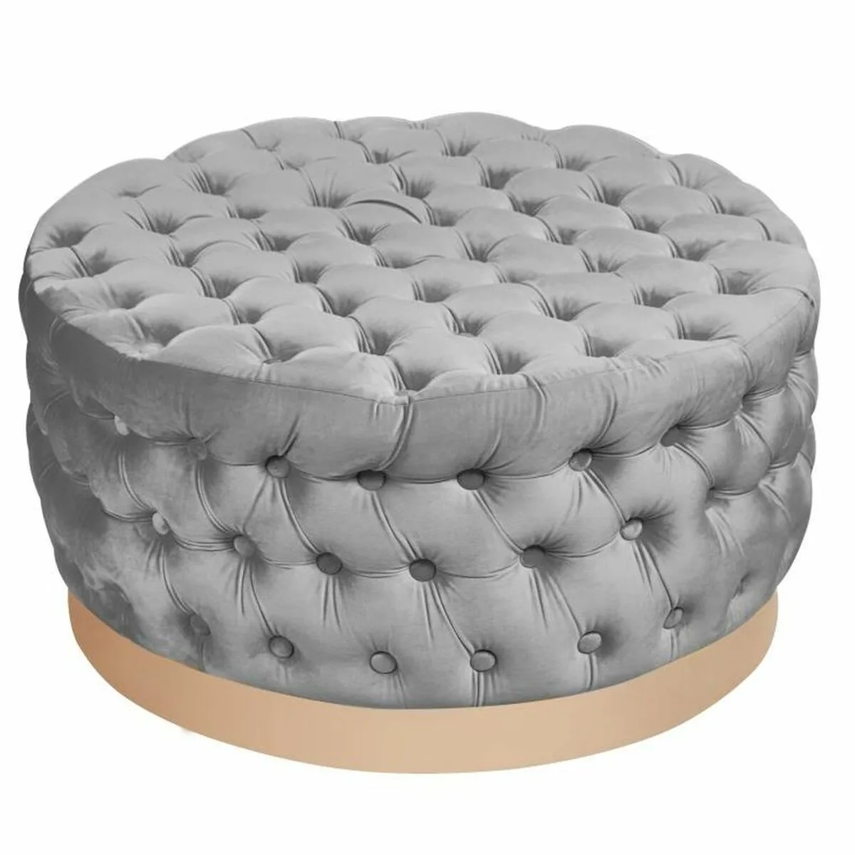 Repose pied dkd home decor gris polyester bois mdf 78 x 78 x 40 cm s302306873. Diaytar, c'est la certitude de faire un choix judicieux. Chaque produit dans notre catalogue a passé nos tests exigeants.