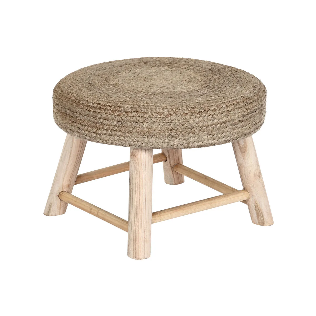 Repose pied dkd home decor marron jute naturel urbaine 50 x 50 x 35 cm s304395658. Diaytar anticipe les tendances pour vous offrir le meilleur de la mode.