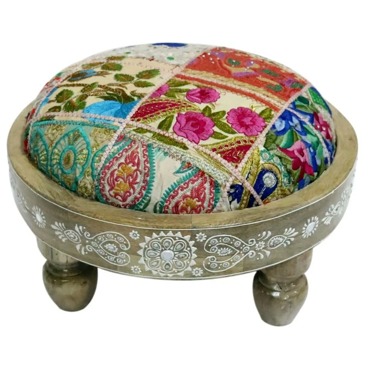 Repose pied dkd home decor multicouleur 40 x 40 x 22 8 cm 2 unites s303439593. Nous avons infusé Diaytar avec une dose massive de passion pour le produit. Contagieux : vous allez l'attraper.