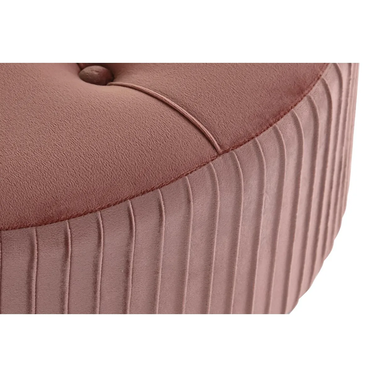 Repose pied dkd home decor naturel bois velours rose clair 61 x 61 x 38 cm s303386512. L'excellence à portée de clic avec la boutique en ligne Diaytar.