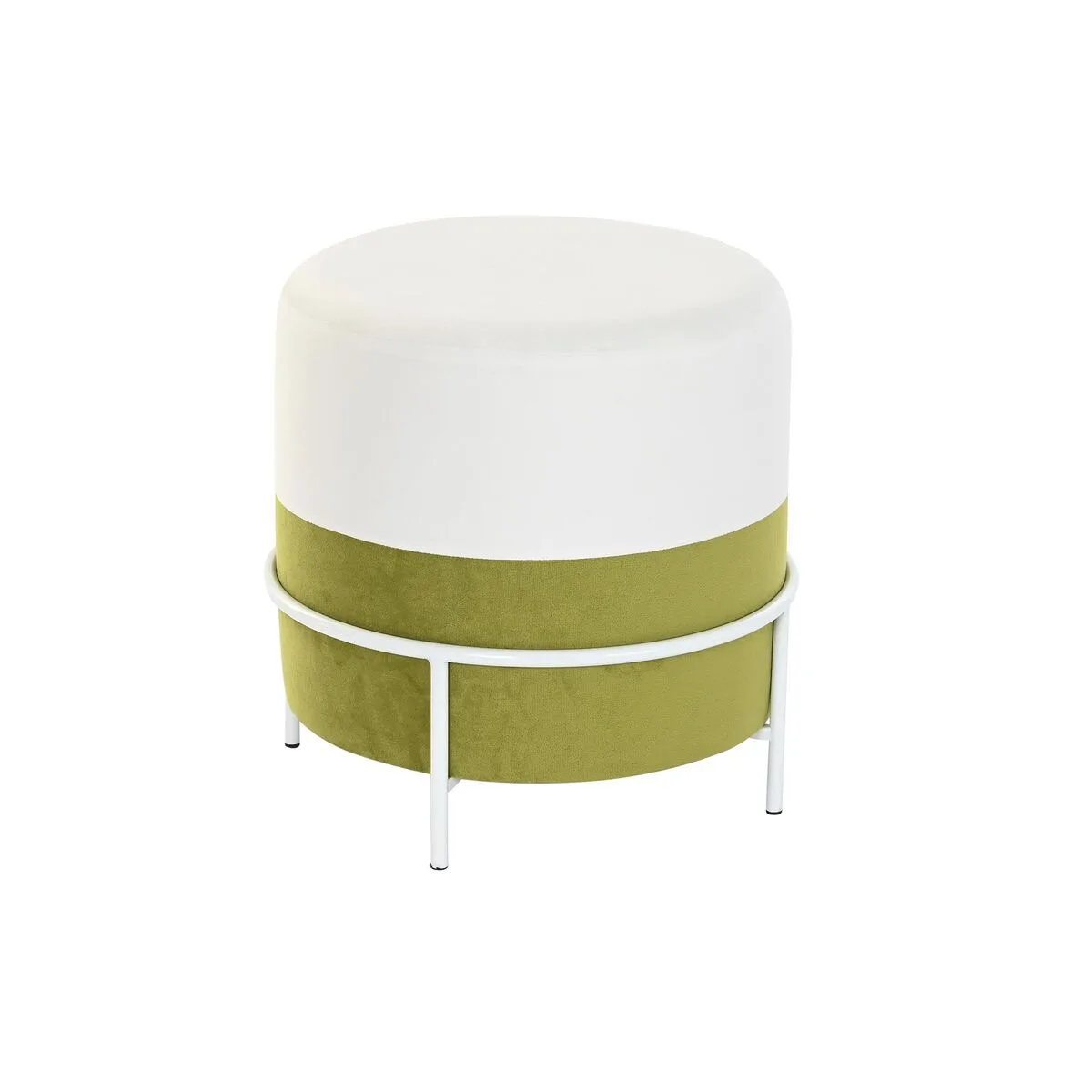 Repose pied dkd home decor naturel metal blanc vert 40 x 40 x 40 cm s304074216. Votre foyer mérite le style et le confort des produits Diaytar Home.