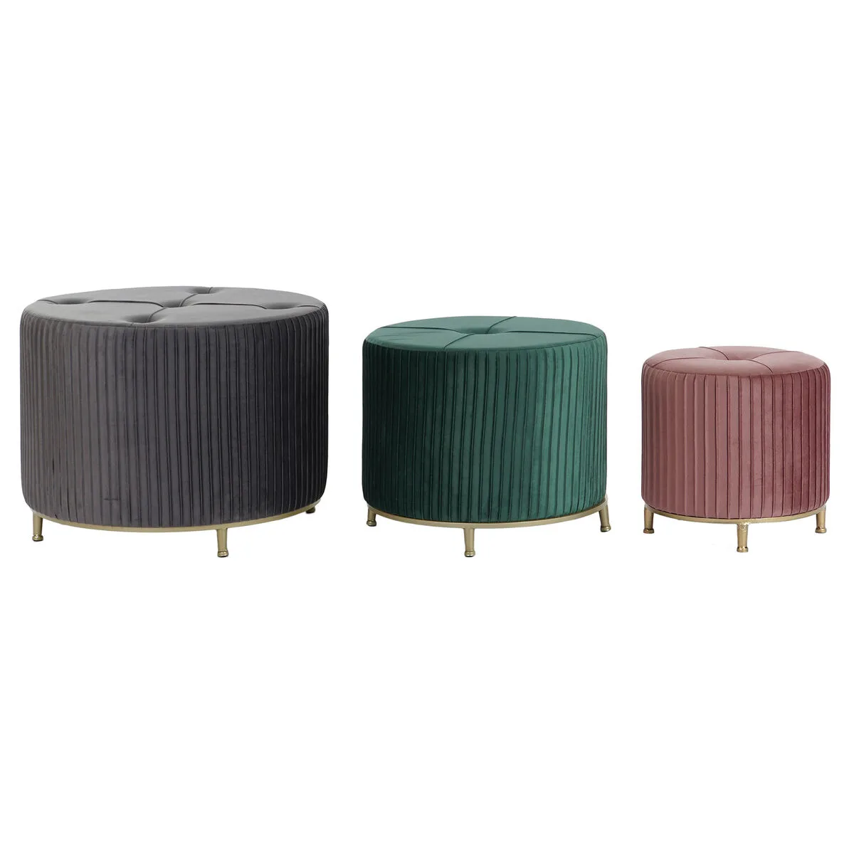 Repose pied dkd home decor velours 60 x 60 x 45 cm bois mdf s304436777. Diaytar, une boutique en ligne qui défie les catégories traditionnelles en mêlant produits high-tech, maison et lifestyle avec brio