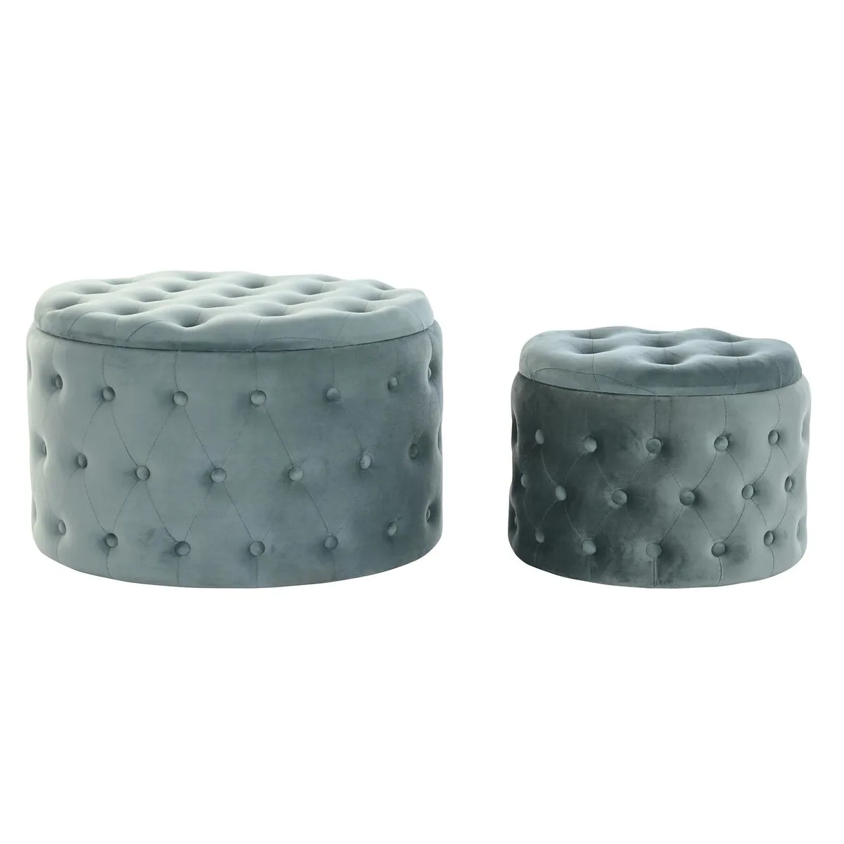 Repose pied dkd home decor vert bois mdf velours 70 x 70 x 42 cm s303419153. Chez Diaytar, nous valorisons autant la fonction que la forme dans chaque produit que nous ajoutons à notre collection