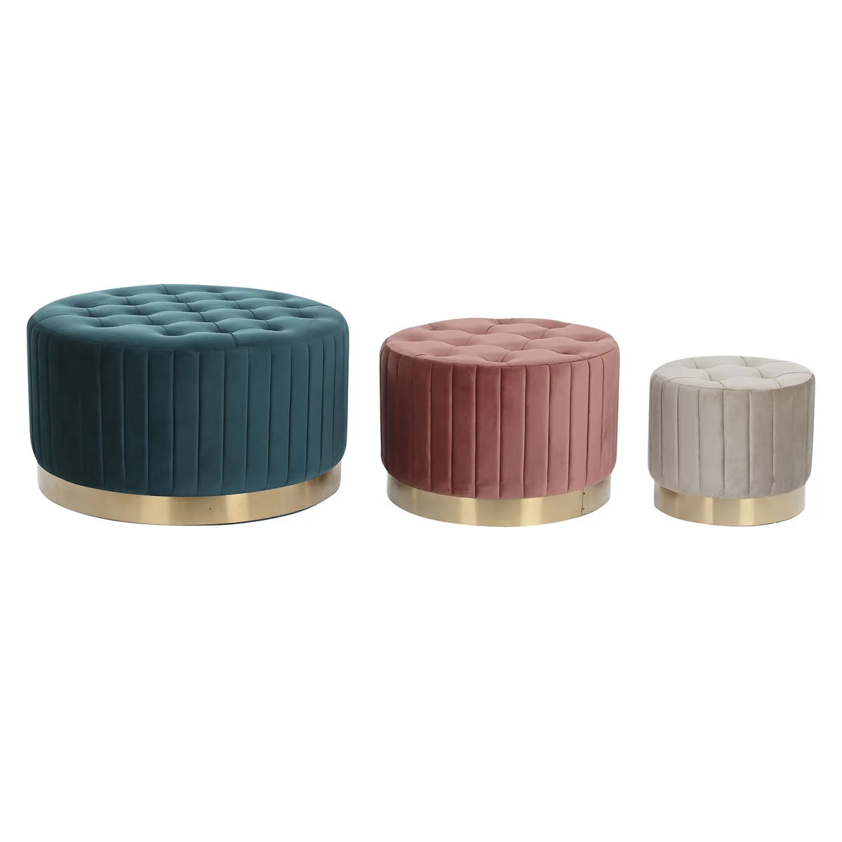 Repose pied dkd home decor vert gris bordeaux dore metal velours 80 x 80 x 45 cm s304436518. Diaytar, c'est la certitude de faire un choix judicieux. Chaque produit dans notre catalogue a passé nos tests exigeants.