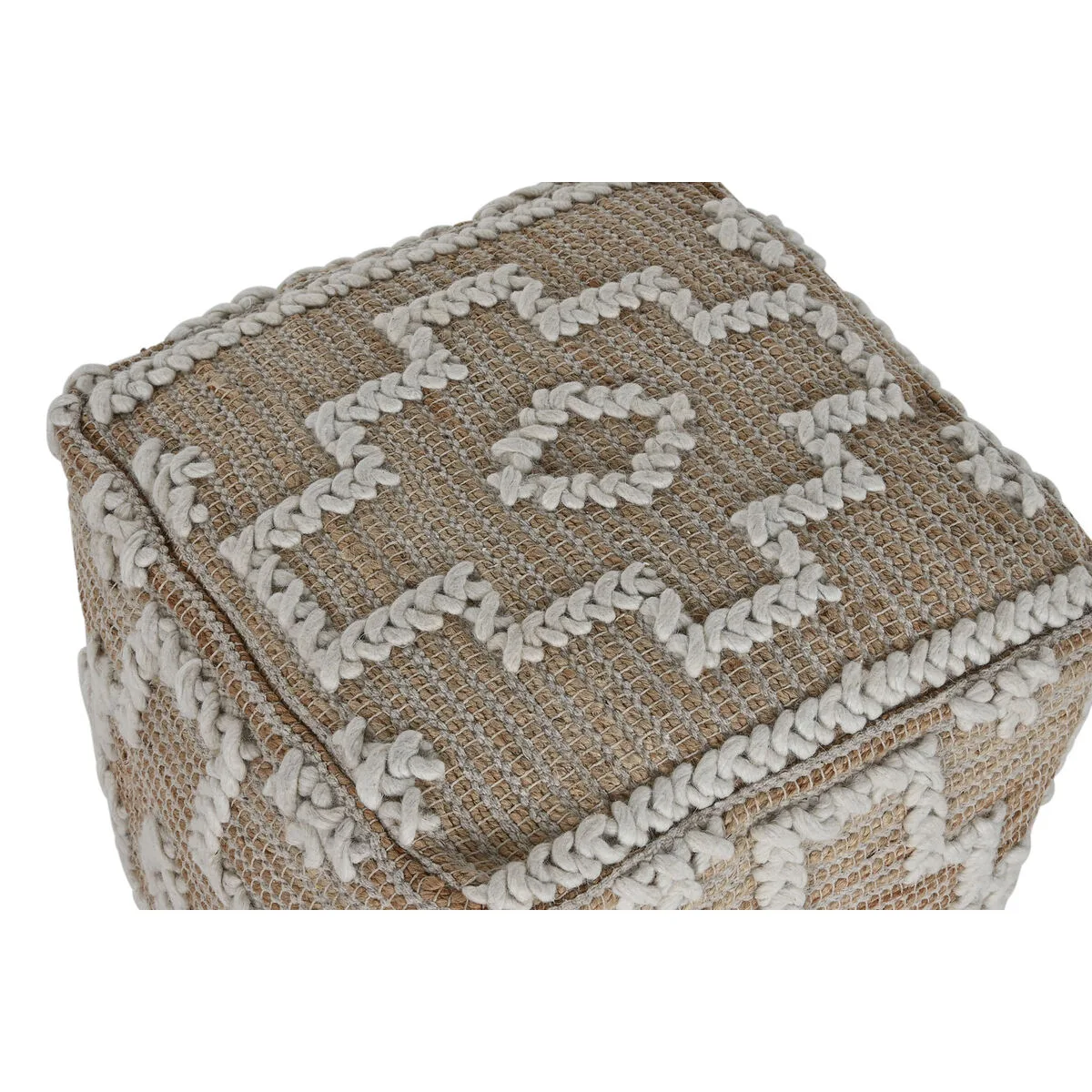 Repose pied home esprit blanc naturel 45 x 45 x 45 cm s305881994. Diaytar, c'est le testament vivant qu'on peut allier large choix et qualité exemplaire dans le e-commerce.