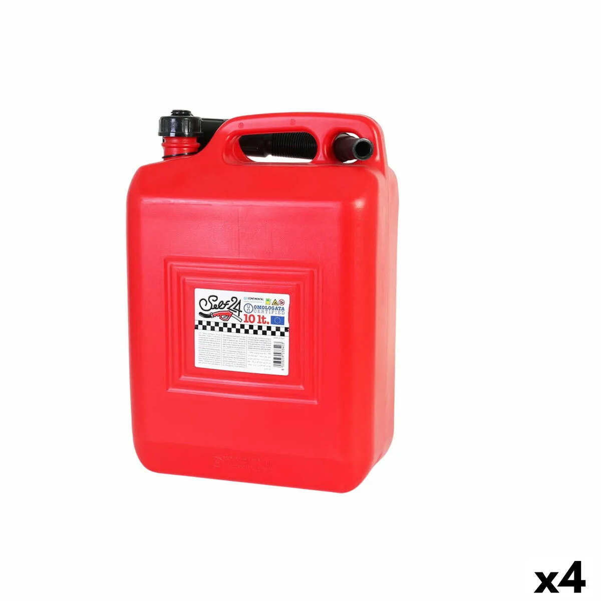 Reservoir de carburant avec entonnoir continental self rouge 10 l 4 unites s222793335. Diaytar, c'est le hub où se connectent les créateurs de produits géniaux et les clients qui les attendaient sans le savoir.