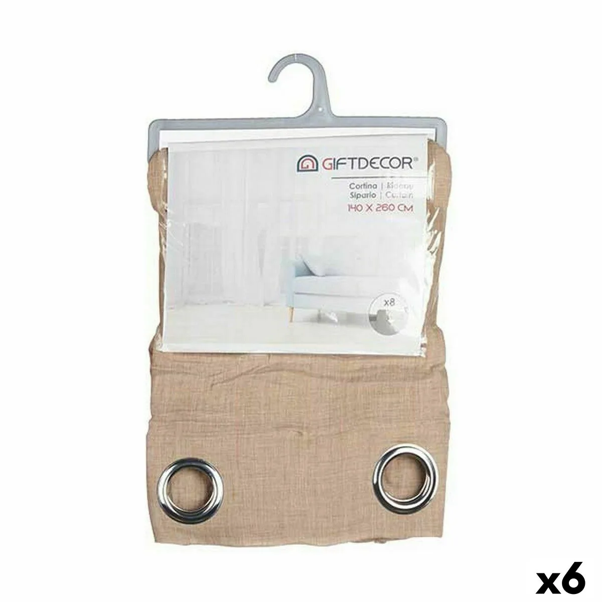Rideau beige 140 x 0 1 x 260 cm 6 unites s362412838. Diaytar défend une idée forte : le shopping en ligne doit être une aventure qui éveille la curiosité et comble les besoins