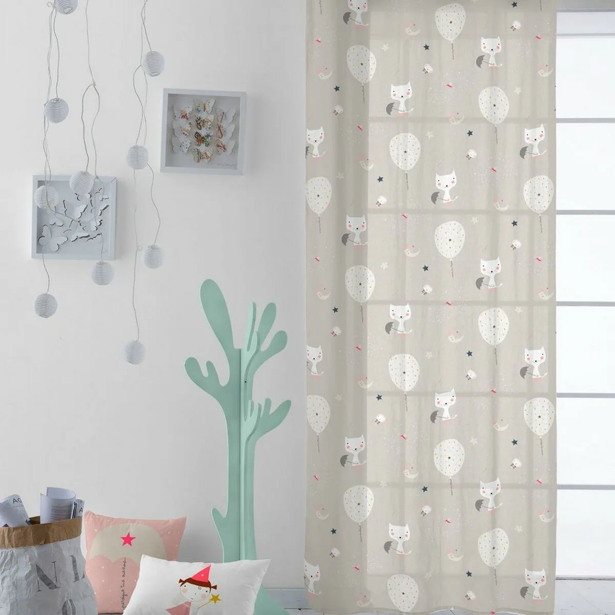 Rideau haciendo el indio cats and ballons 140 x 260 cm s280561950. Rejoignez la communauté Diaytar et vivez une expérience shopping unique.