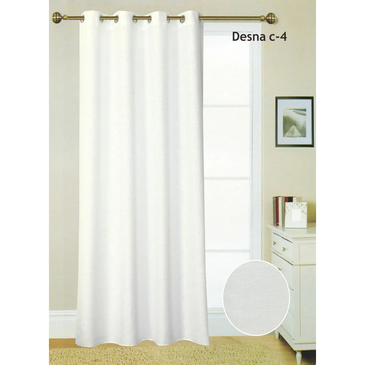 Rideau hosteline desna blanc 140 x 260 cm d210290840. Diaytar, c'est l'alchimie parfaite entre la froide efficacité de la tech et la chaleur rassurante des produits de qualité.