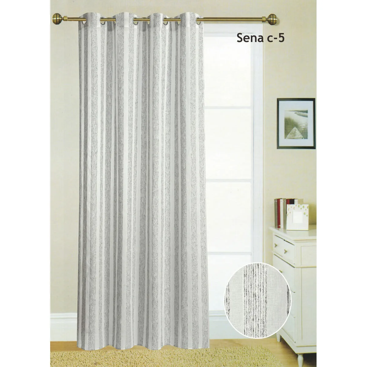 Rideau hosteline sena gris 140 x 260 cm d210289668. La boutique en ligne Diaytar, un terrain de jeu infini pour tous ceux qui aiment découvrir des produits utiles et beaux