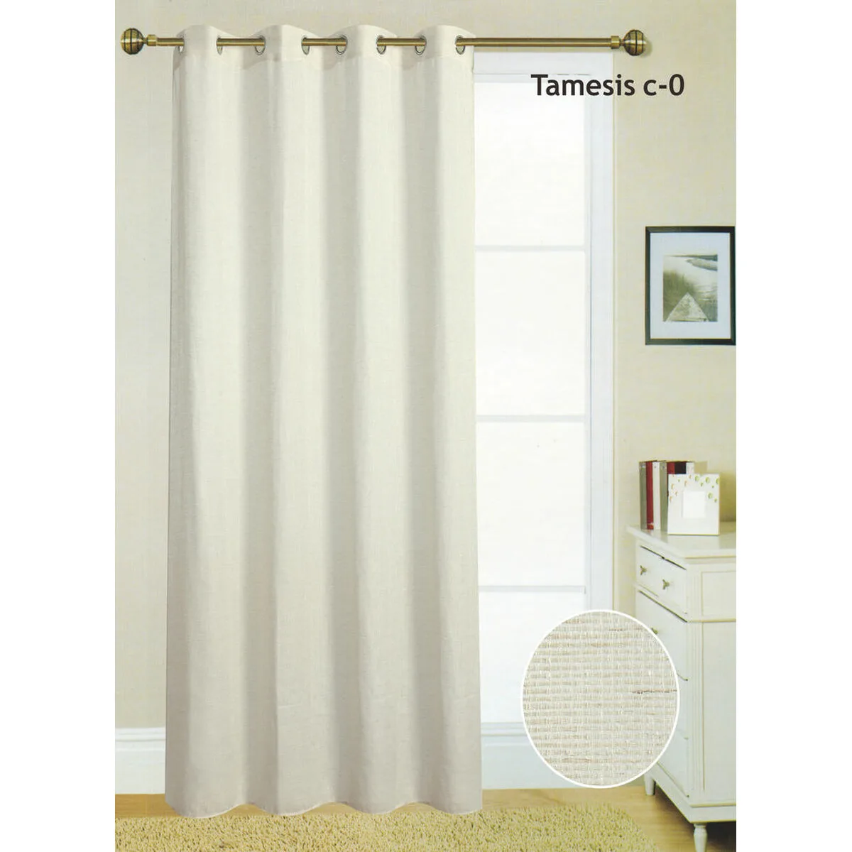 Rideau hosteline tamesis vert tendre 140 x 260 cm d210290427. Diaytar, c'est le refuge des amoureux du beau et de l'utile, un sanctuaire dédié au produit parfait.