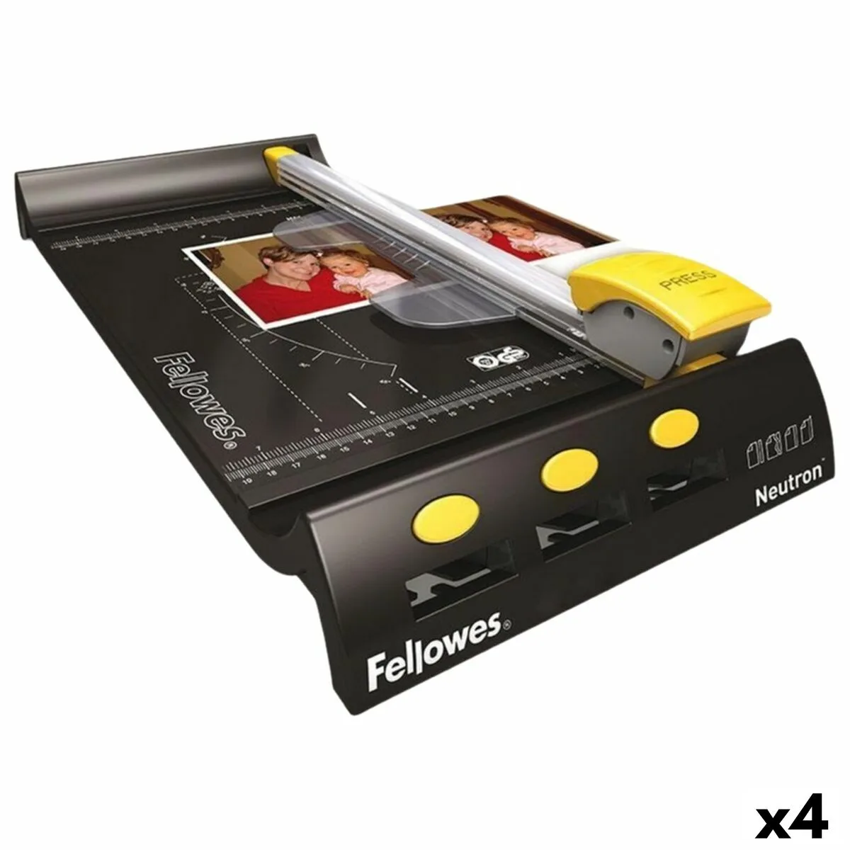 Rogneuse fellowes neutron noir argente a4 4 unites s844096022. Du salon à la chambre, Diaytar habille votre intérieur avec élégance.