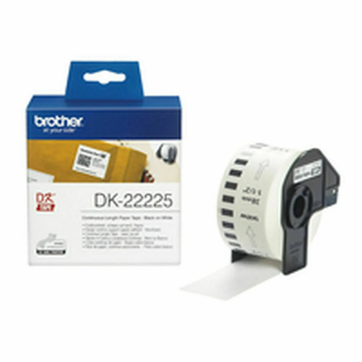 Rouleau de papier continu brother dk 22225 blanc noir blanc m050292060. Notre équipe chez Diaytar est votre équipe de choc, dévouée à débusquer les produits qui méritent votre attention.