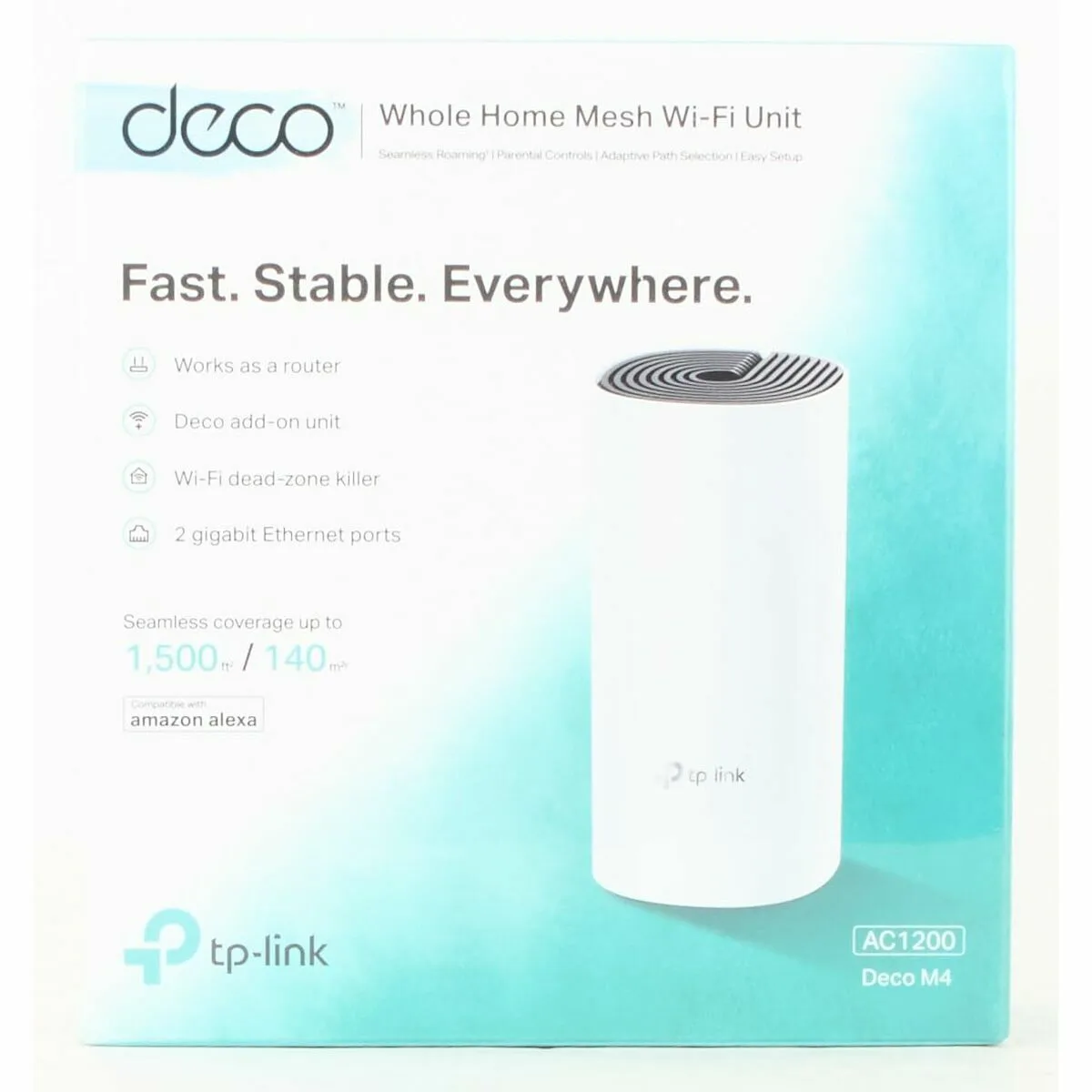 Router tp link deco m4 1 pack s911678792. Diaytar, c'est le cercle vertueux : des produits de qualité qui améliorent votre vie, qui vous rendent heureux, alors vous revenez.