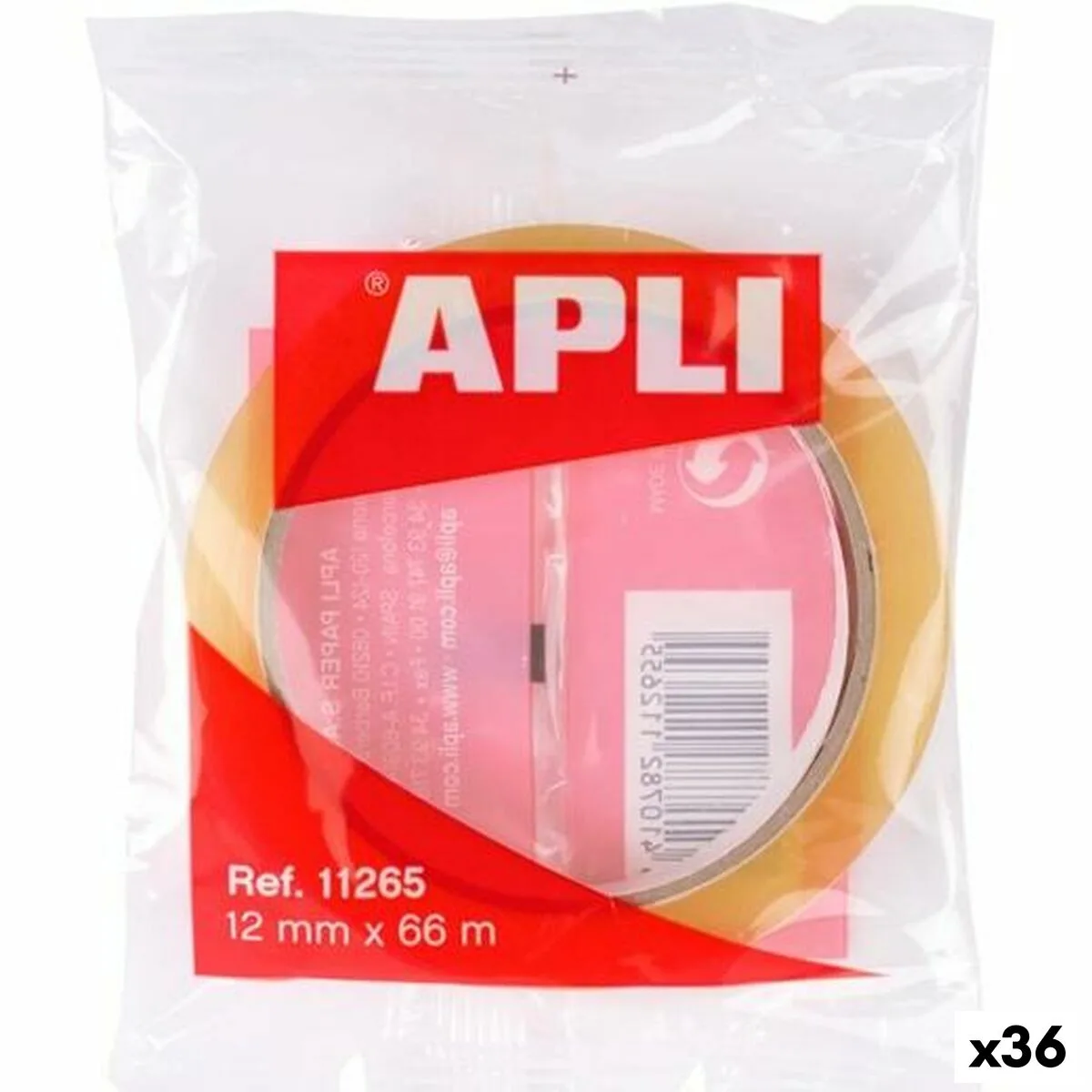 Ruban adhesif apli transparent 12 mm 66 m 36 unites s843387792. Les influenceurs adorent Diaytar pour ses pièces mode avant-gardistes.