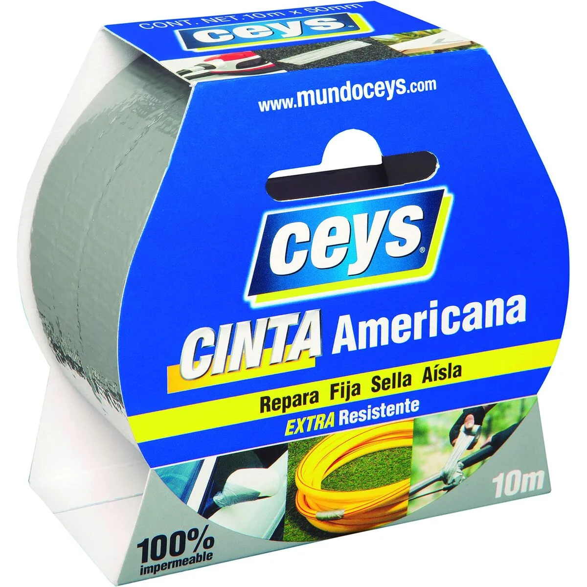 Ruban adhesif ceys 10 m x 50 mm argente s790877925. Explorez Diaytar et laissez-vous surprendre par notre diversité de produits.