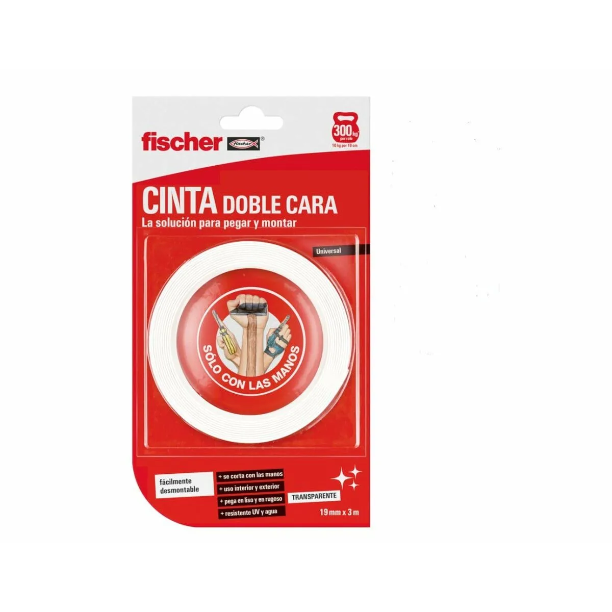 Ruban adhesif double face fischer 3 m x 19 mm blanc s790399940. Exprimez votre personnalité avec les accessoires tendance de Diaytar.