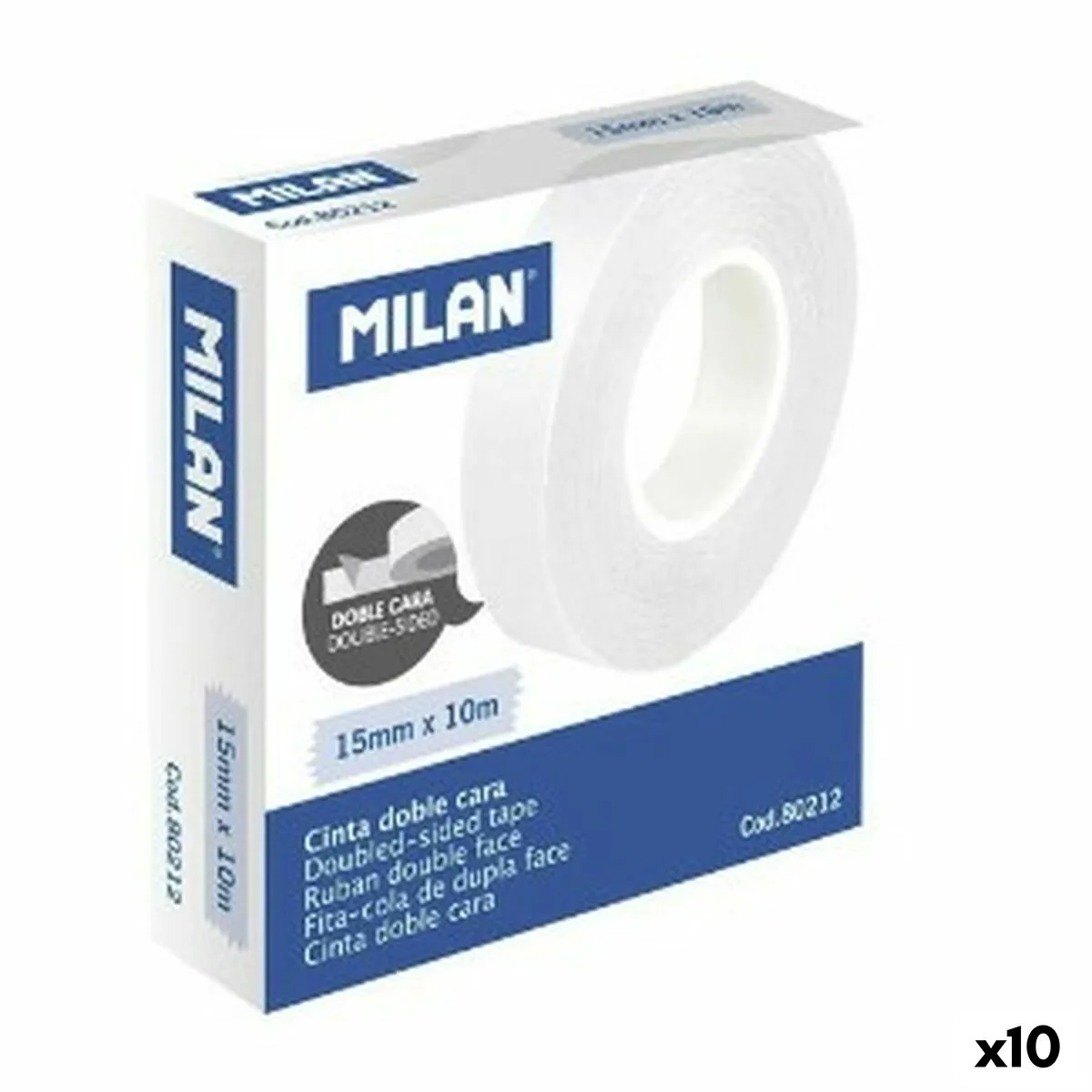 Ruban adhesif double face milan 15 mm 10 m transparent 10 unites s843129094. Diaytar, le trait d'union entre vos besoins pratiques et vos aspirations esthétiques, à travers une offre généraliste pointue