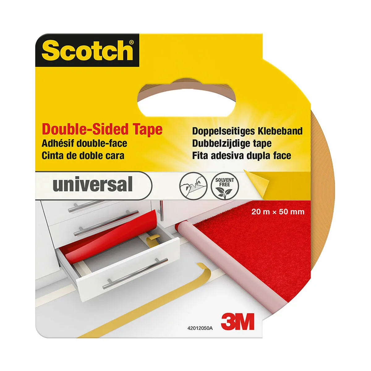 Ruban adhesif double face scotch 20 m x 50 mm blanc s792789619. Diaytar vous offre un accès privilégié à une sélection de produits qui font buzz, qui innovent et qui embellissent la vie