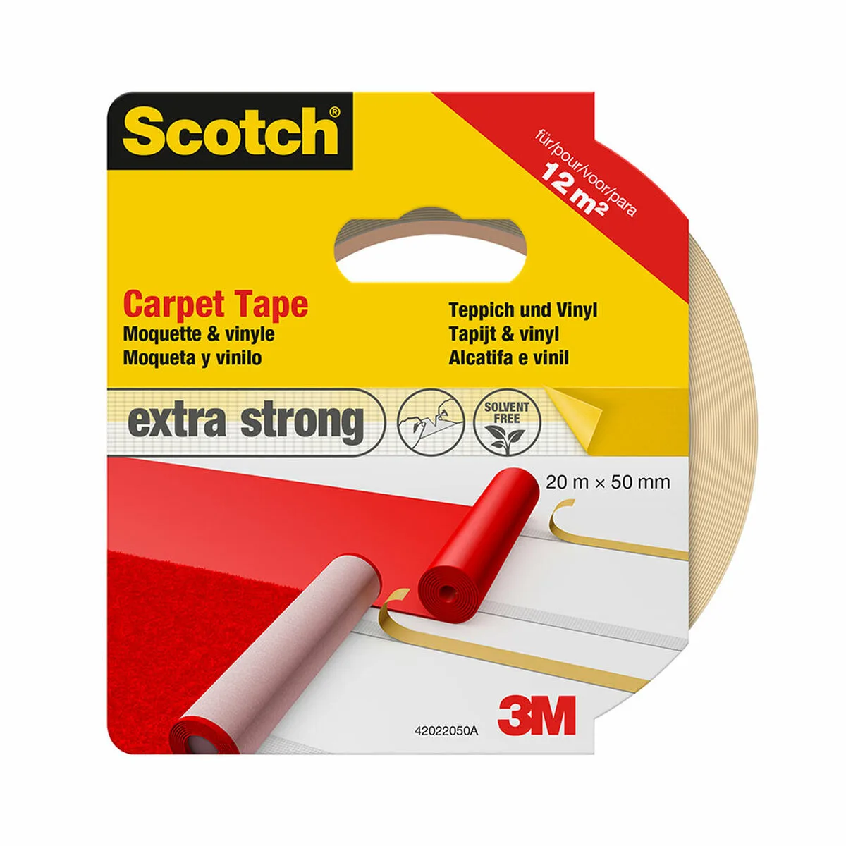 Ruban adhesif double face scotch 20 m x 50 mm tapis s792789452. Diaytar, c'est votre garantie contre la déception. Des produits testés et approuvés, pour un shopping en toute sérénité.