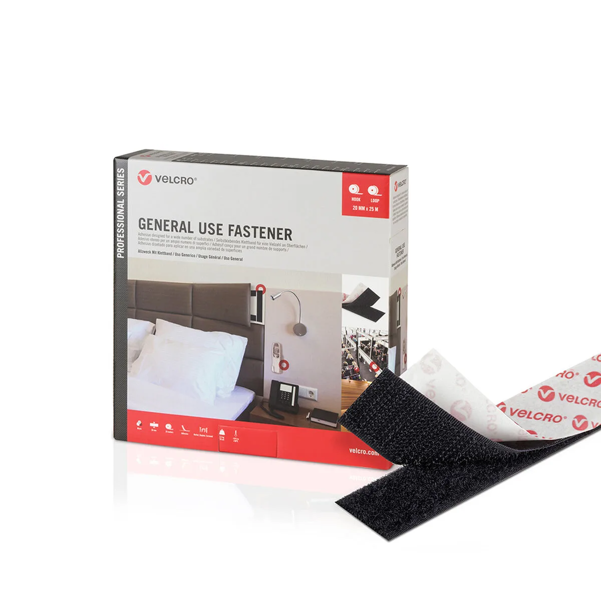 Ruban adhesif double face velcro noir 20 mm x 25 m s792549828. Notre mission chez Diaytar : démocratiser l'accès aux produits extraordinaires, sans rogner sur le design ou la qualité.