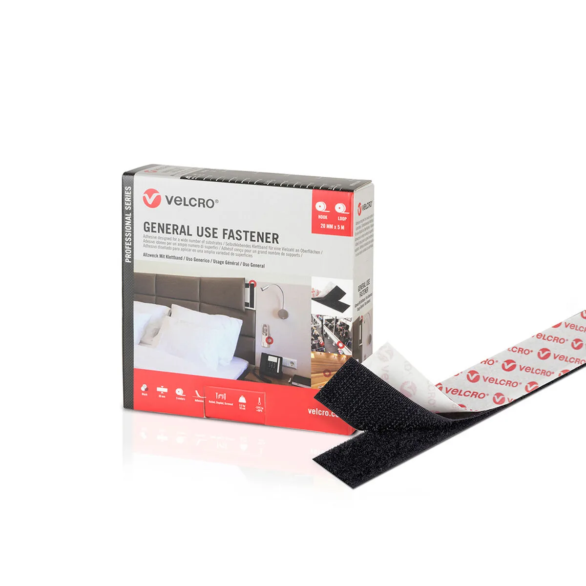Ruban adhesif double face velcro noir 20 mm x 25 m s792550085. Nous avons bâti Diaytar sur un principe simple : offrir le meilleur des produits généraux et électroniques sans élitisme