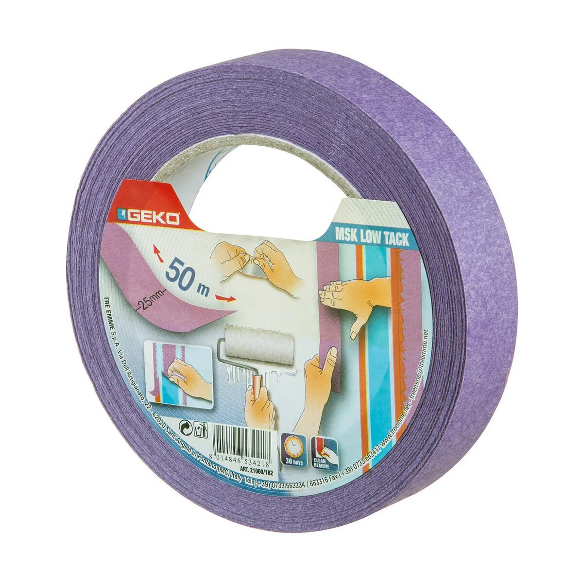 Ruban adhesif geko violet papier 25 mm x 50 m s791595874. Diaytar a fait de la variété son arme secrète : une offre généraliste si vaste que vous y trouverez forcément l'inimaginable