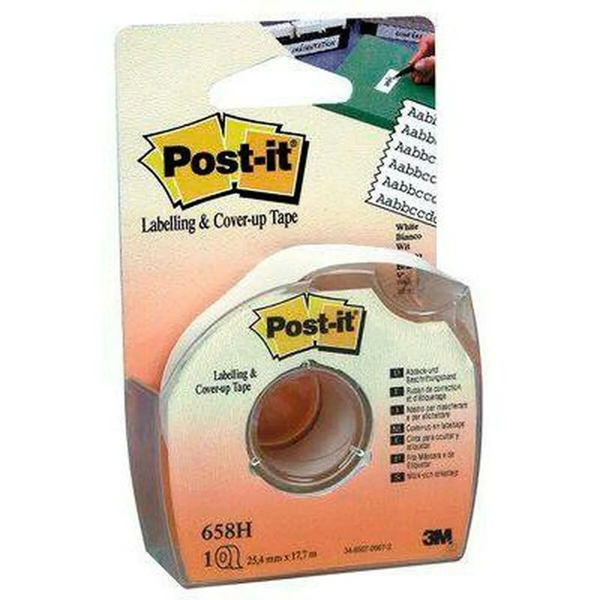 Ruban adhesif post it 658h blanc 25 4 mm x 17 7 m 12 unites s842618491. Découvrez l'univers Diaytar - Des milliers de produits sélectionnés avec soin pour vous.