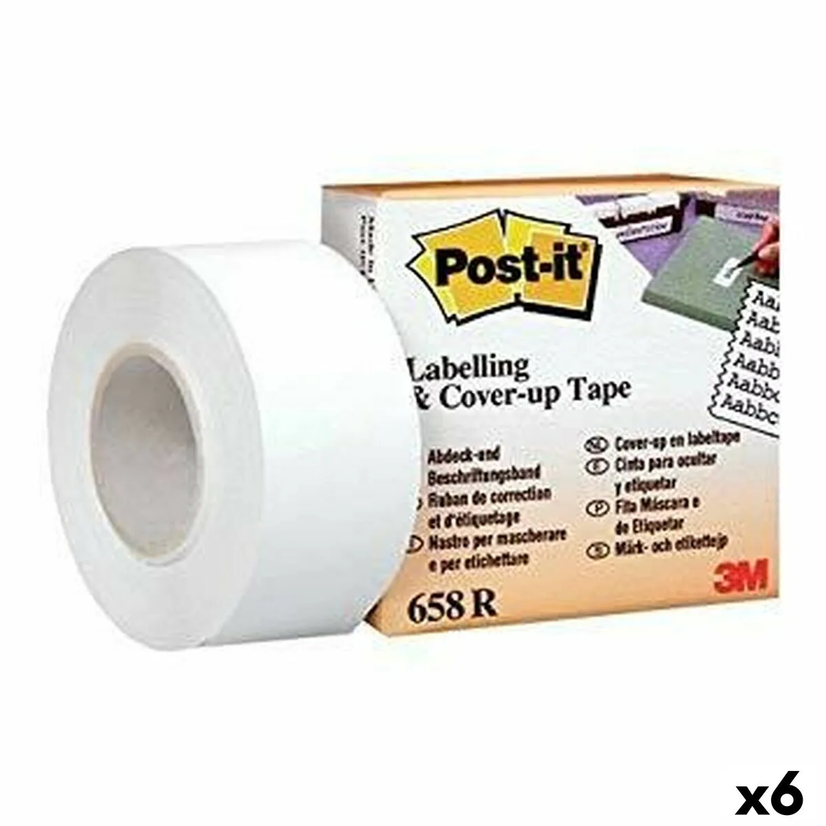 Ruban adhesif post it 658r blanc 25 4 mm x 17 7 m 6 unites s842622852. Nous sommes les storytellers du produit ordinaire devenu extraordinaire. Bienvenue dans le récit Diaytar.