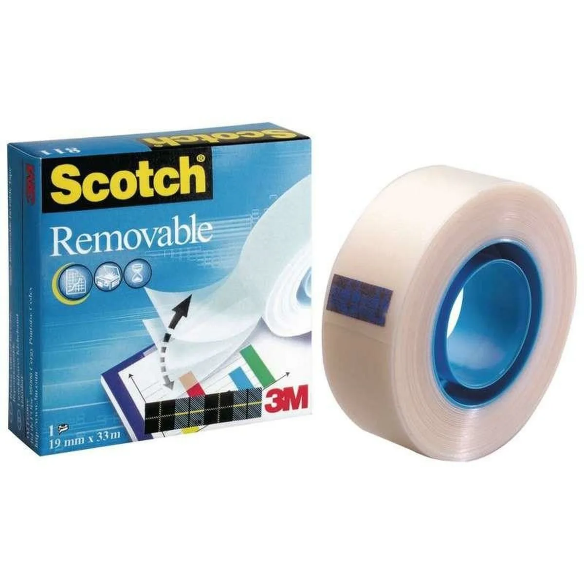 Ruban adhesif scotch magic 12 unites 19 mm x 33 m s841734843. Nous croyons en la puissance de la simplicité. Les produits Diaytar sont beaux, utiles, et incroyablement simples à utiliser.