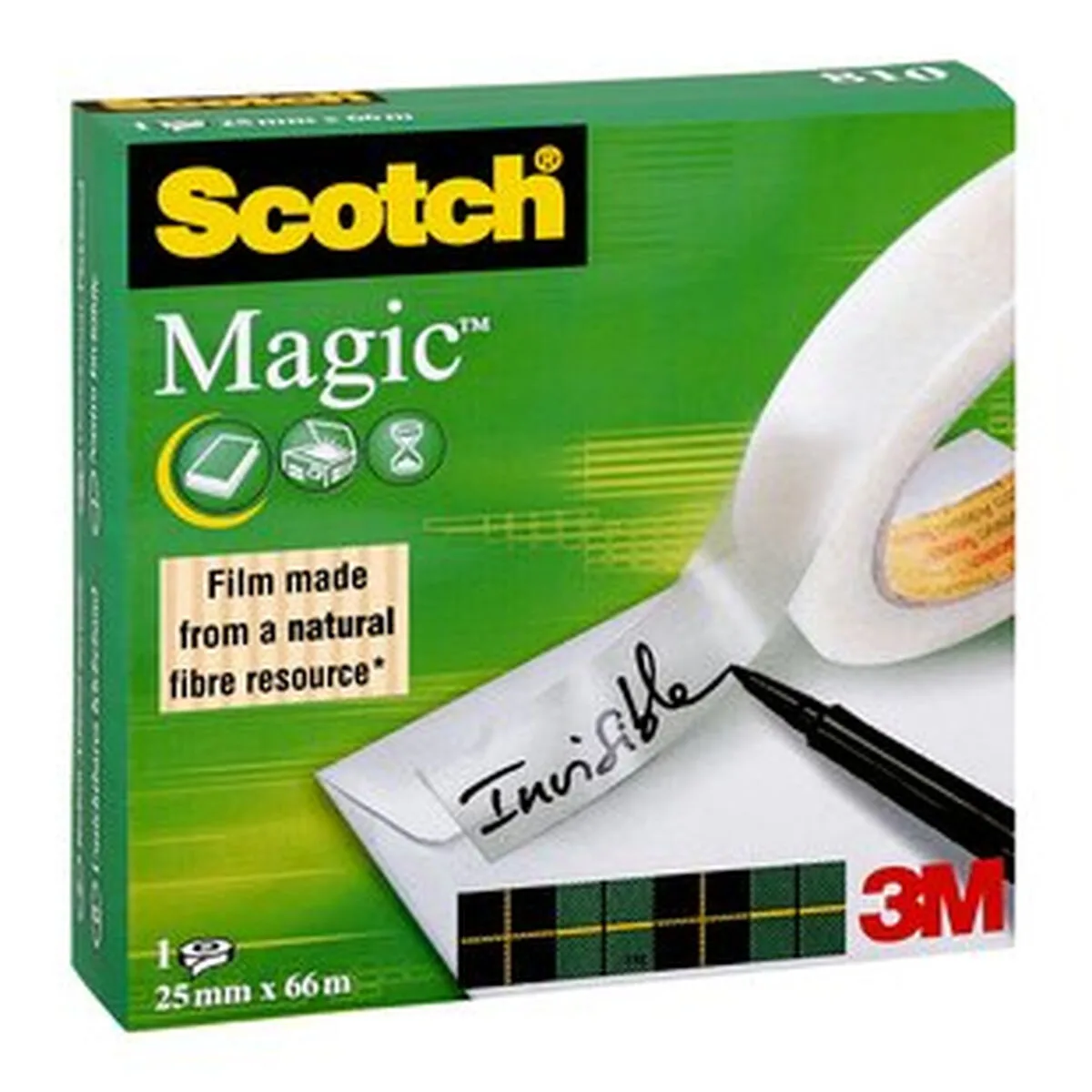 Ruban adhesif scotch magic 810 transparent 25 mm x 66 m 9 unites s842624198. Diaytar : La boutique qui réunit qualité, tendance et prix accessibles sous un même toit.