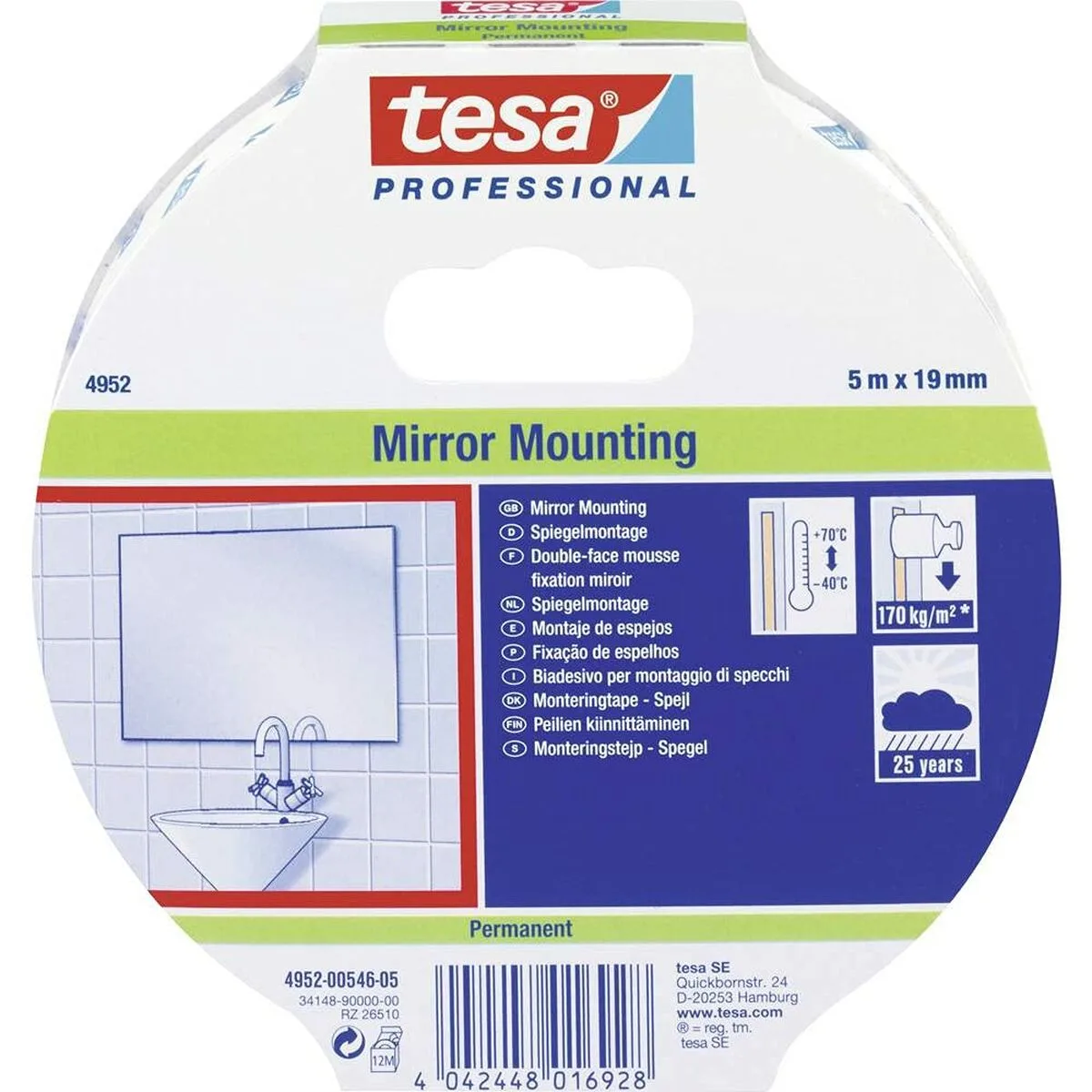 Ruban adhesif tesa double face 19 mm x 5 m s790816616. Explorez la galerie virtuelle Diaytar et laissez-vous séduire par nos produits généraux tendance et nos inventions électroniques exclusives