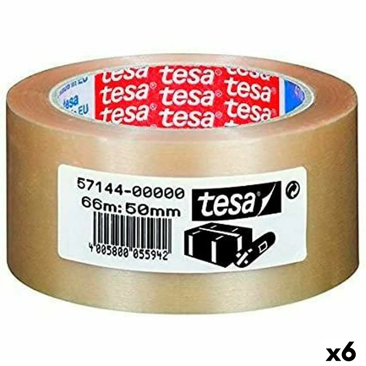 Ruban adhesif tesa emballage extra fort transparent pvc 50 mm x 66 m 6 unites s842300840. Diaytar, c'est la certitude de faire un choix judicieux. Chaque produit dans notre catalogue a passé nos tests exigeants.