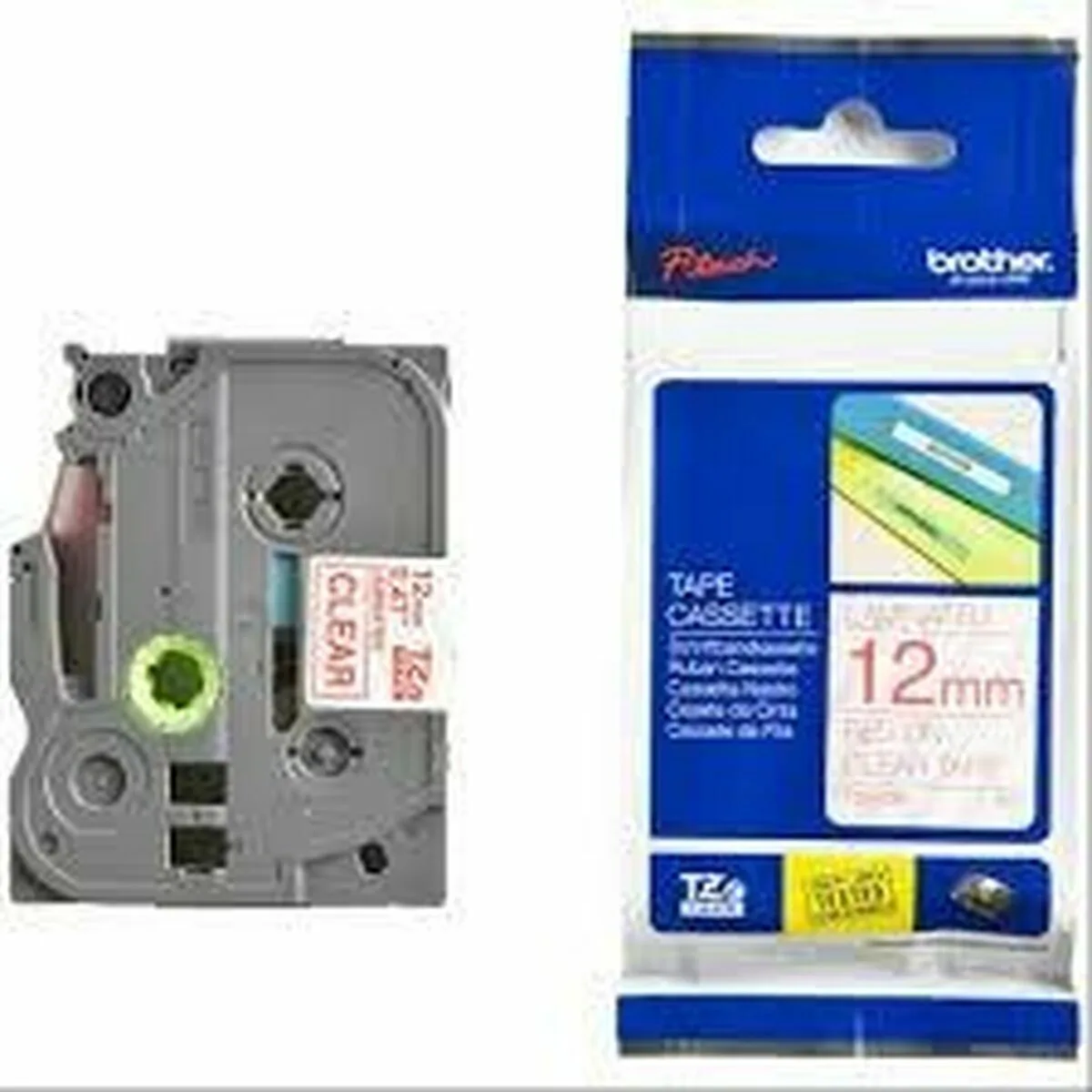 Ruban lamine pour etiqueteuses brother cinta laminada 12mm m050272665. Exprimez votre personnalité avec les accessoires tendance de Diaytar.