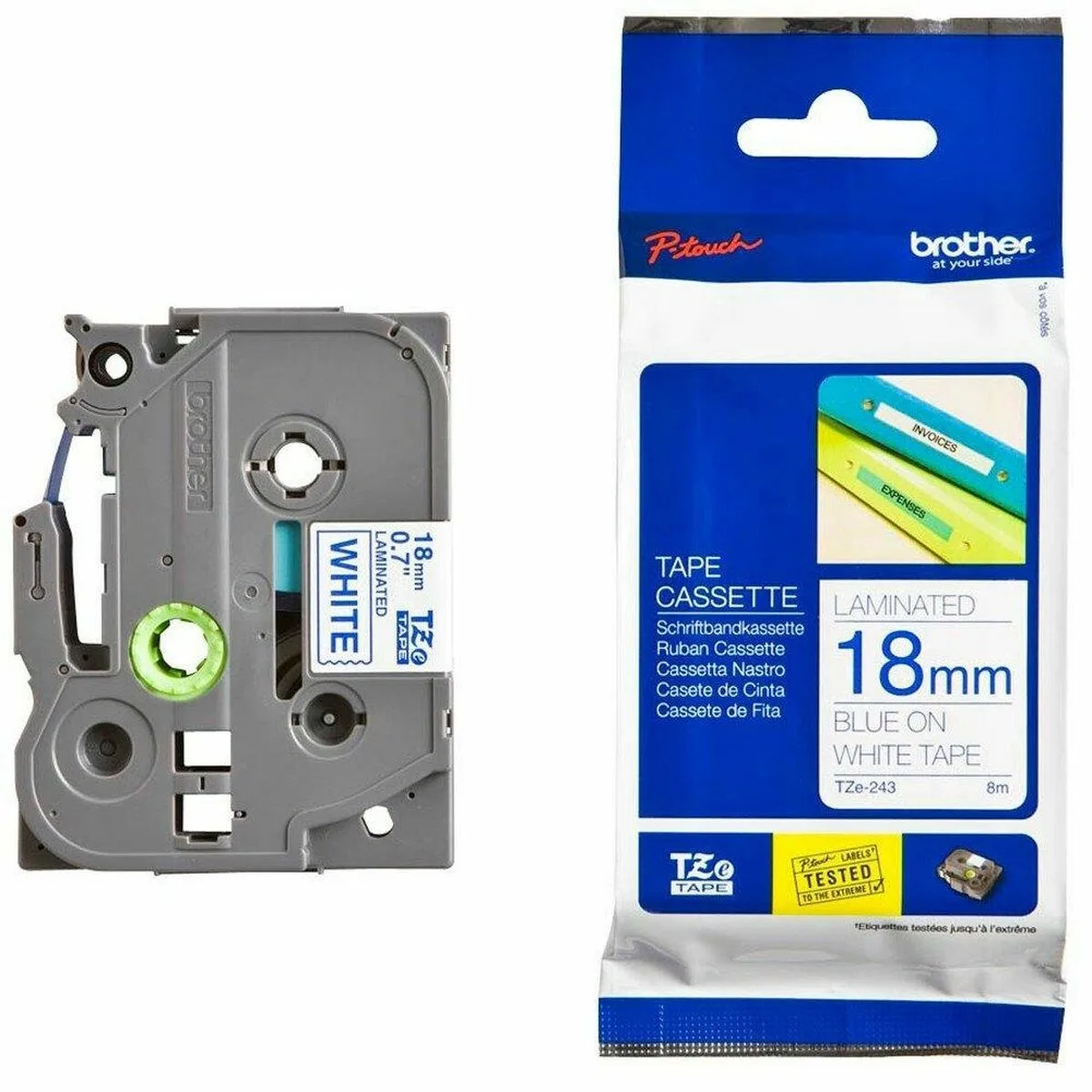 Ruban lamine pour etiqueteuses brother tze 243 blanc 18mm m050274311. Diaytar ou l'éloge de la diversité : un catalogue riche et varié où chacun trouve son bonheur, quel que soit son style
