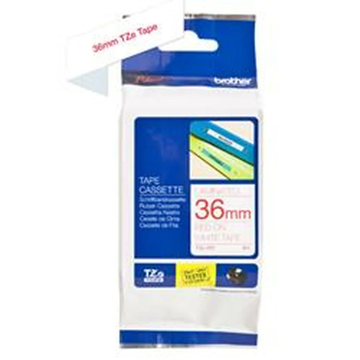Ruban lamine pour etiqueteuses brother tze 262 rojo blanco m050275040. Diaytar : Votre portail vers un monde de produits où la frontière entre l'essentiel et le superflu devient délicieusement floue