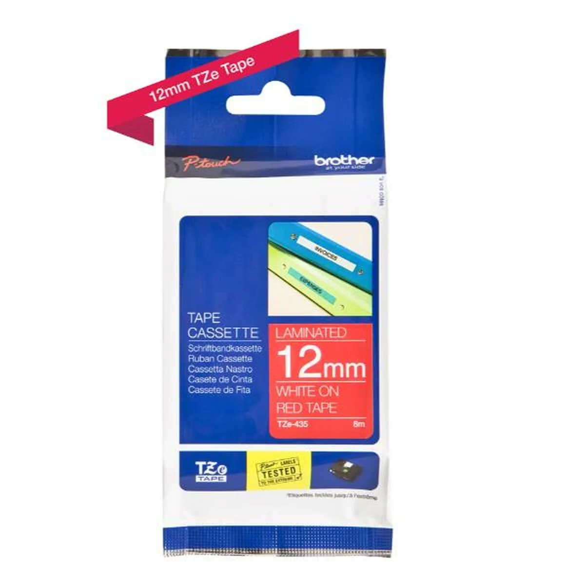 Ruban lamine pour etiqueteuses brother tze 435 12 mm m050276288. Diaytar, c'est votre garantie contre la déception. Des produits testés et approuvés, pour un shopping en toute sérénité.