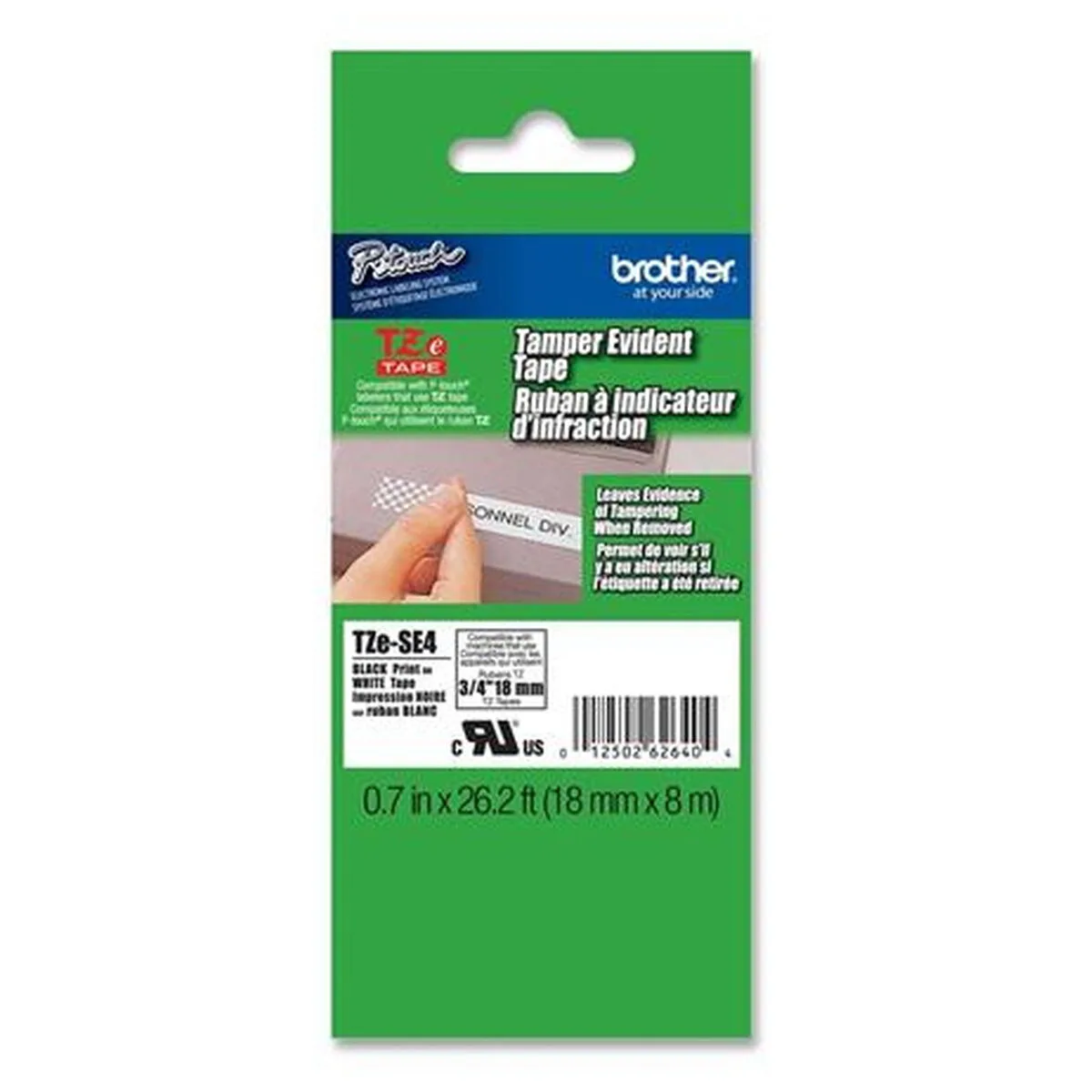 Ruban lamine pour etiqueteuses brother tze se4 noir blanc 18mm bande de securite m050282827. Avec Diaytar, faites le plein d'idées et de produits ingénieux pour toutes les pièces de votre maison et tous les aspects de votre vie