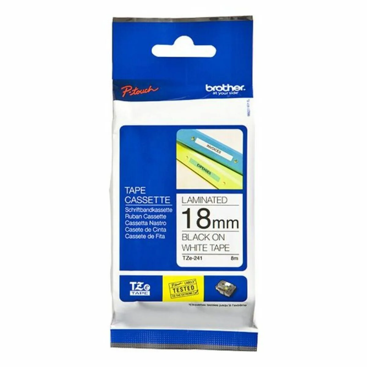 Ruban lamine pour etiqueteuses brother tze241 noir blanc 18mm m050274161. Diaytar, c'est le manifeste d'un shopping plus intelligent, plus rapide, et résolument plus gratifiant.