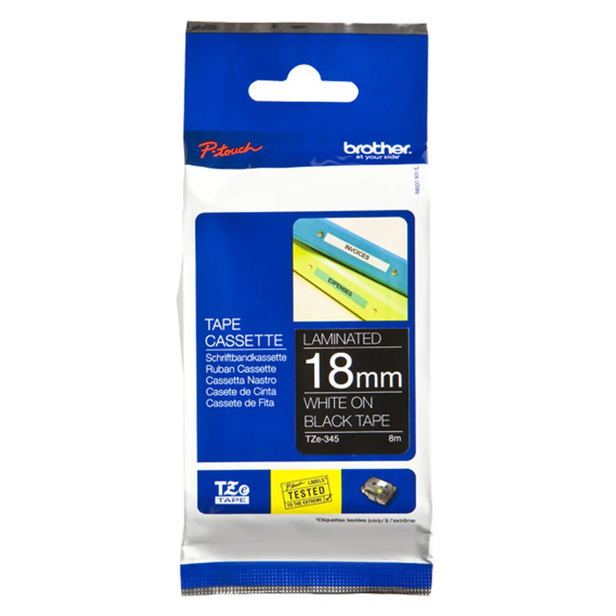 Ruban lamine pour etiqueteuses brother tze345 blanc noir 18mm m050275716. Oubliez tout ce que vous savez sur le e-commerce. Diaytar réécrit les règles avec une offre audacieuse et éclectique.