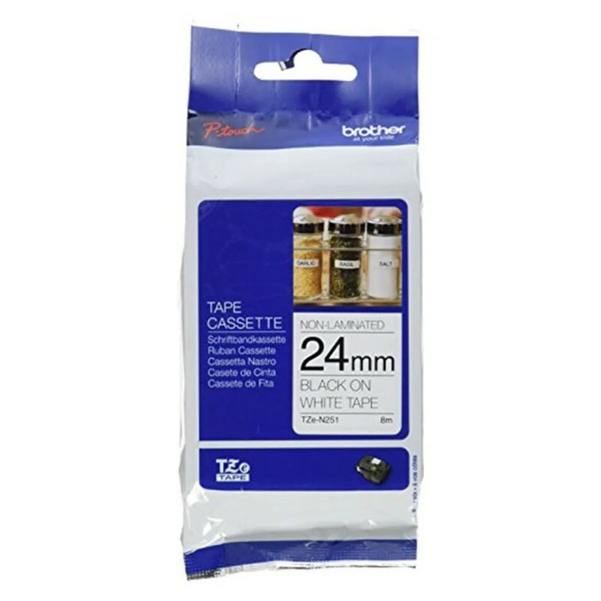 Ruban lamine pour etiqueteuses brother tzen251 8 m blanc noir noir blanc s5510013093. Diaytar : La boutique qui réunit qualité, tendance et prix accessibles sous un même toit.