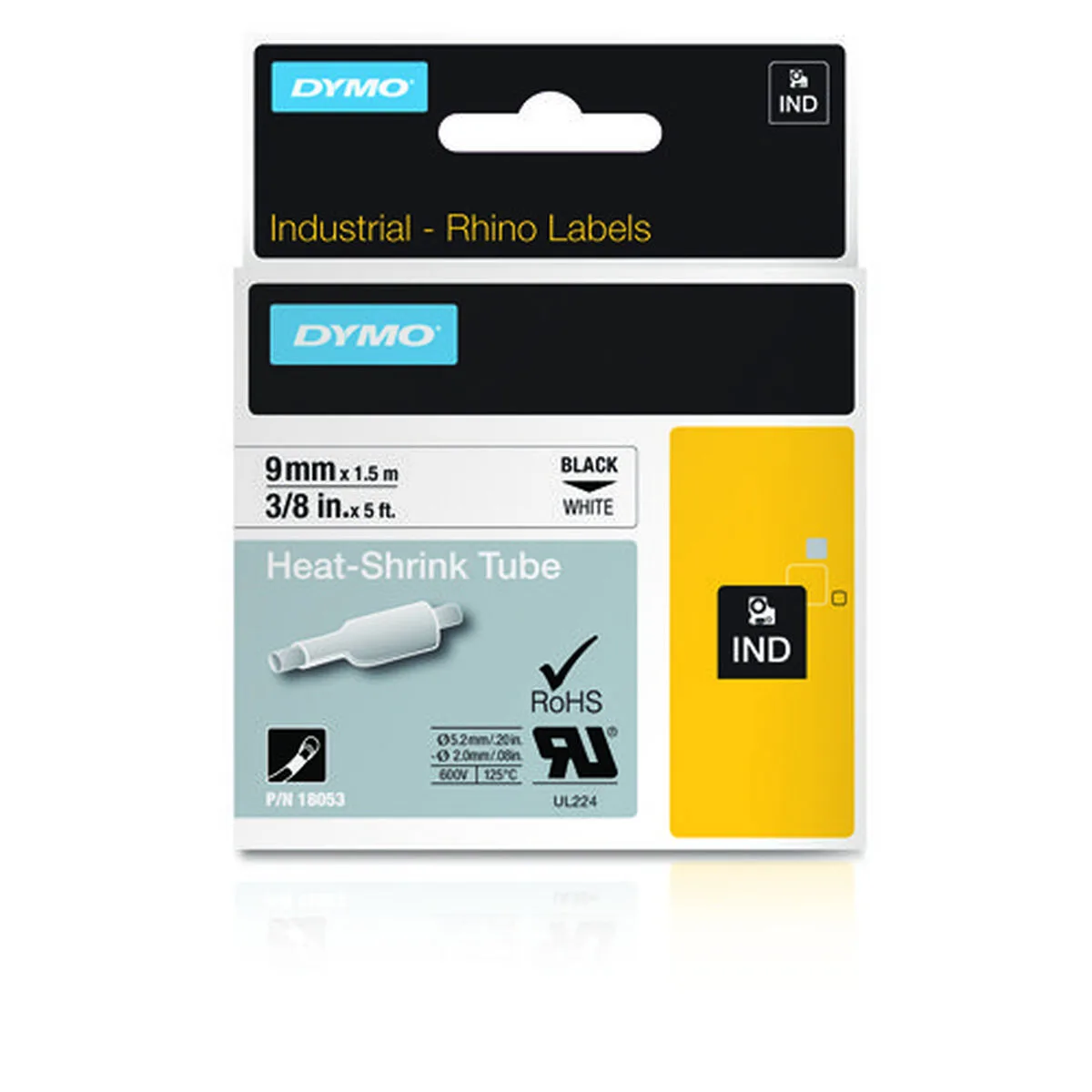 Ruban lamine pour etiqueteuses dymo 18053 blanc noir noir blanc 9 mm m050539061. Diaytar, le reflect de vos envies multiples : une gamme de produits soigneusement composée pour sa diversité et sa pertinence