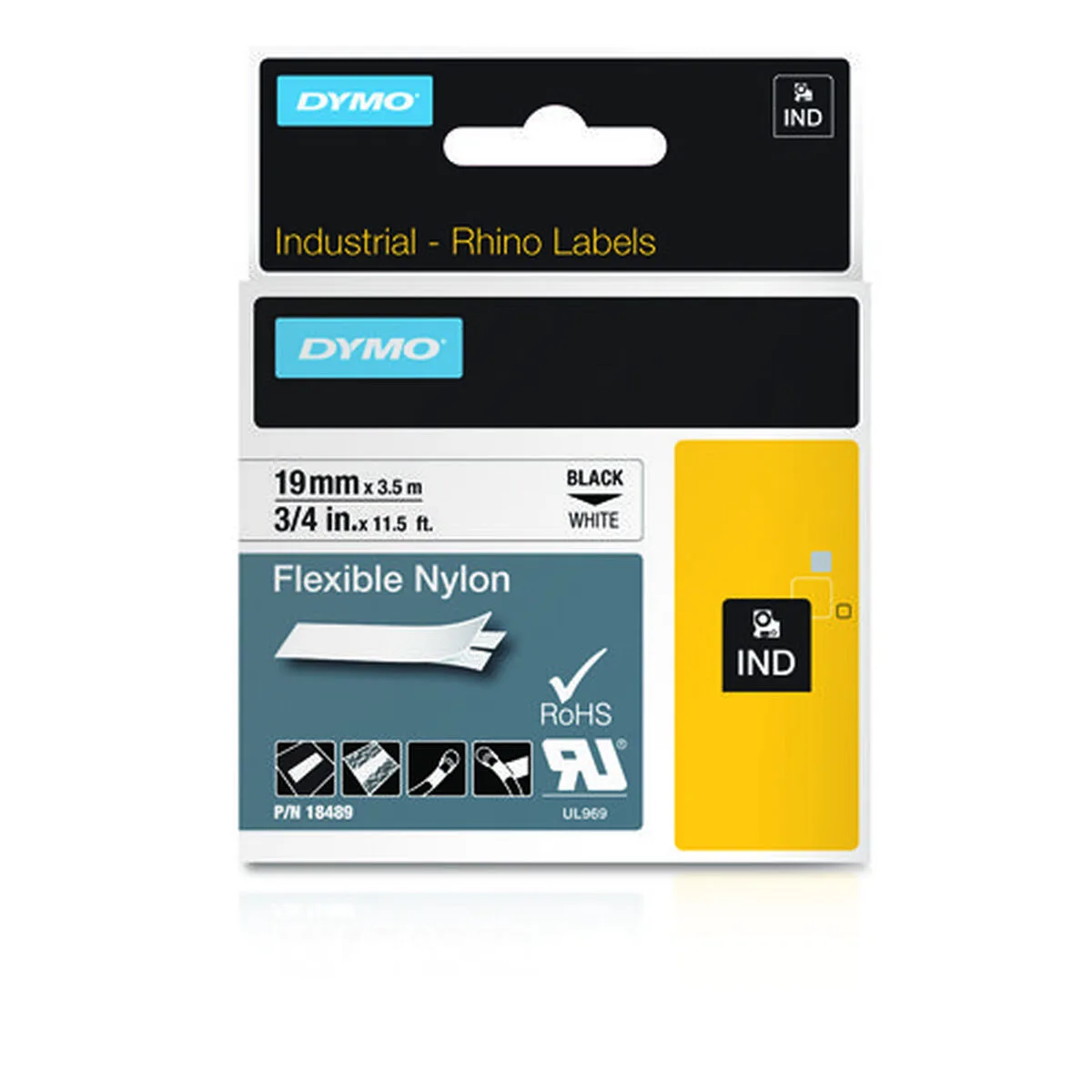 Ruban lamine pour etiqueteuses dymo 18489 blanc m050542260. Transformez votre intérieur avec les produits déco Diaytar !