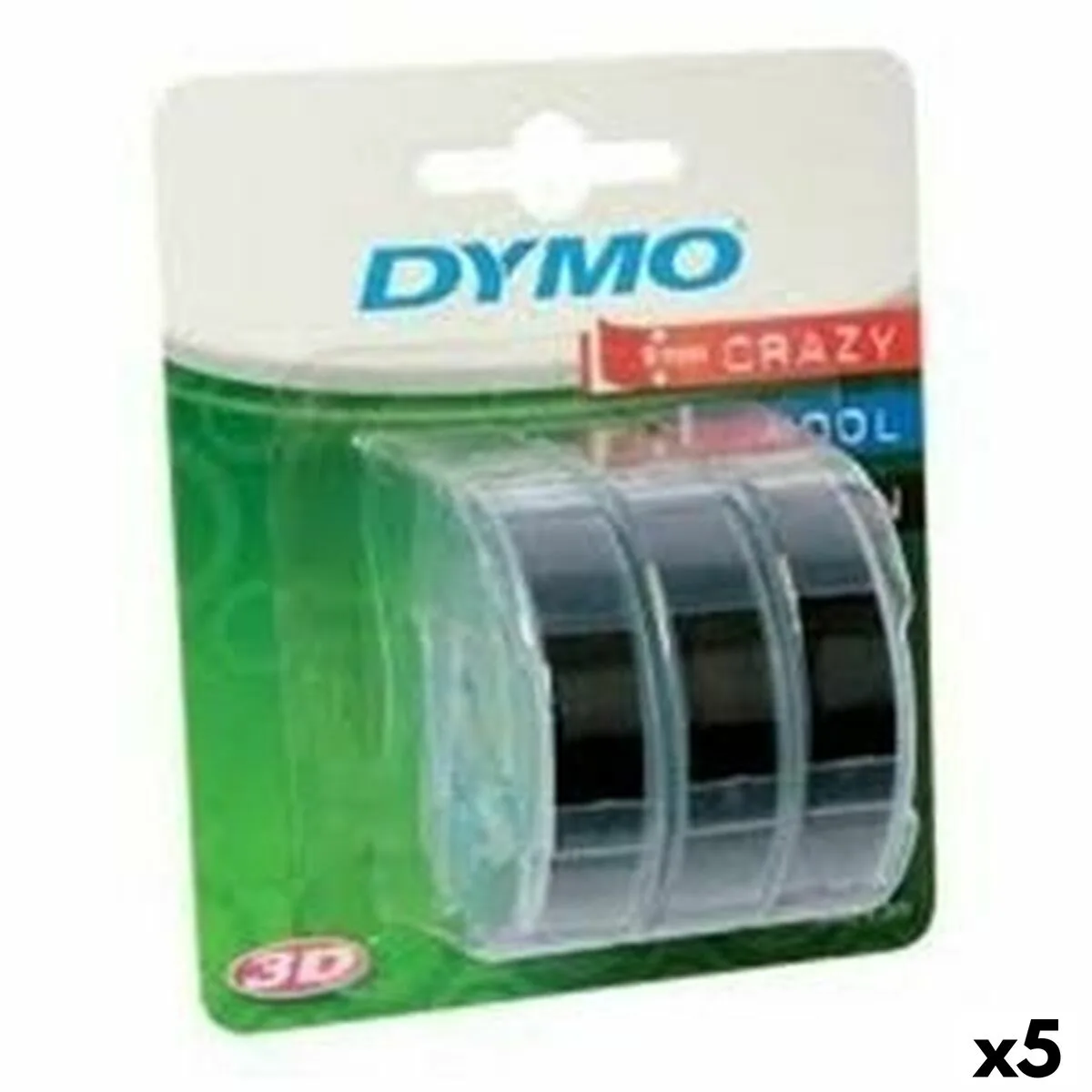 Ruban lamine pour etiqueteuses dymo 84773 9 mm x 3 m noir blanc 5 unites s842432088. Diaytar, c'est votre passeport pour un tour du monde des produits les plus inspirants, sans quitter votre canapé.