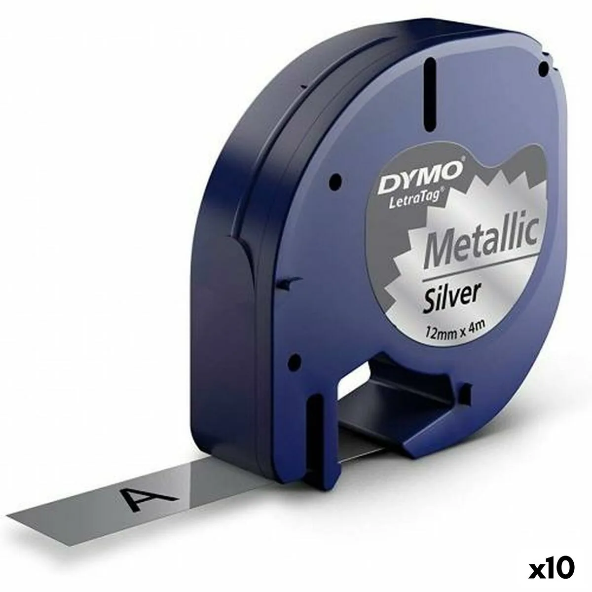 Ruban lamine pour etiqueteuses dymo 91208 letratag r noir argent 12 mm 10 unites s842430041. Diaytar, c'est l'évidence que quand on aime les produits, on ne compte pas. On les collectionne. À vous de jouer.