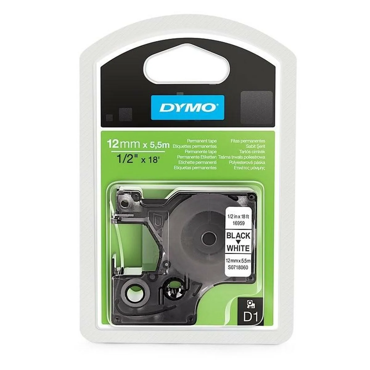 Ruban lamine pour etiqueteuses dymo d1 16959 12 mm x 5 5 m noir polyester blanc 5 unites s842425357. Prêt à upgrade votre vie ? Diaytar dégaine une arsenal de produits pour passer au niveau supérieur.