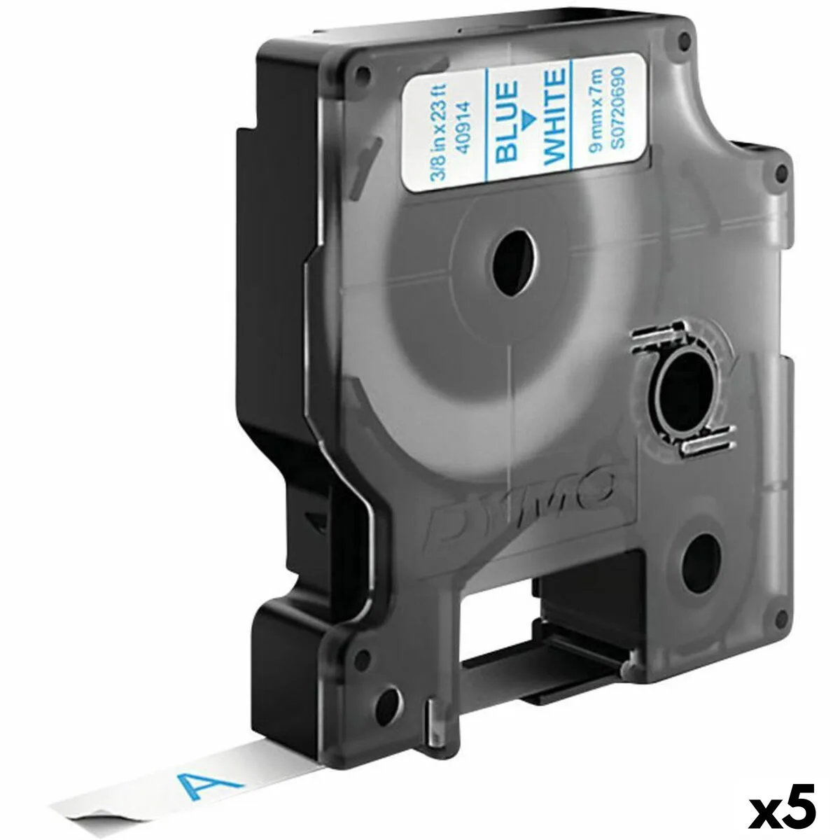 Ruban lamine pour etiqueteuses dymo d1 40914 9 mm labelmanager tm blanc bleu 5 unites s842427158. Diaytar a fait le pari de la transparence : nous vous disons tout sur l'origine et la conception de nos produits.
